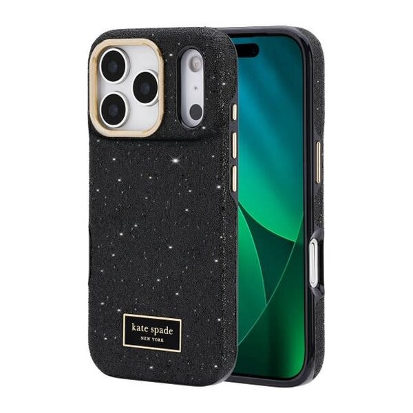 Kate Spade iPhone 17 Pro Kate Spade Crystal Pave MagSafe Case - Nightfall