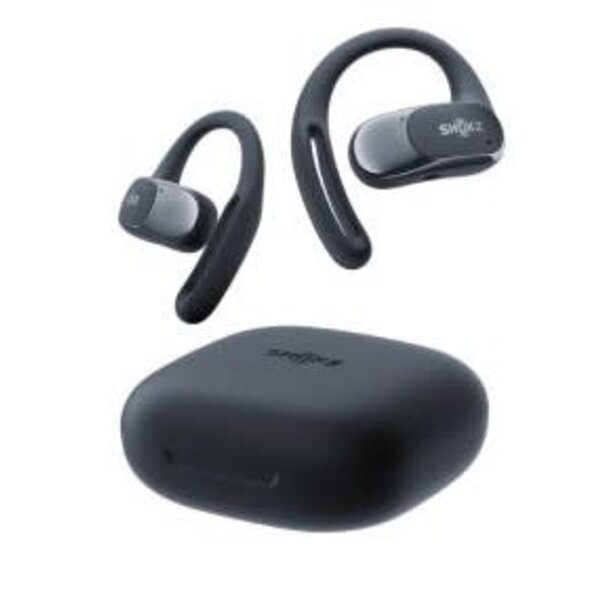 Shokz Shokz OpenFit Air Black Bluetooth Headset Smart Mic Around Ear Air Conduction