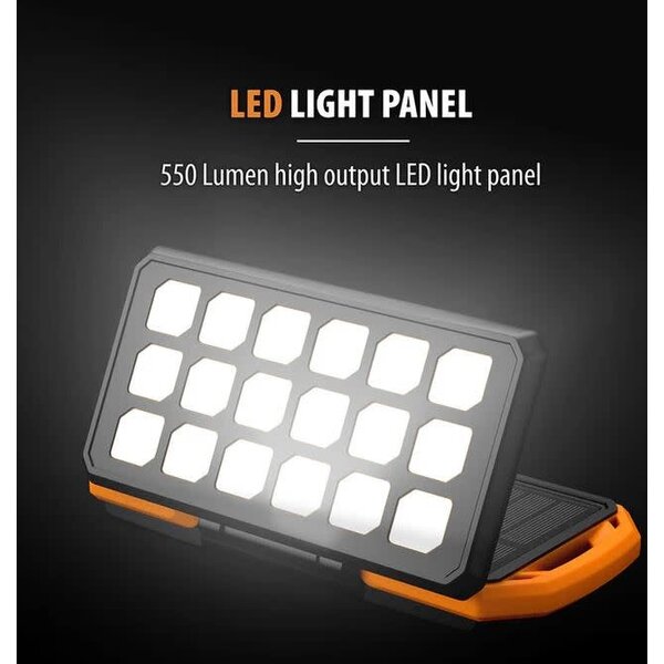 ToughTested Switch Back 10,000mAh Solar Power Bank