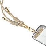 HyperGear TECHcessories Universal Crossbody Phone Strap - Sand Braided Rope