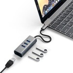 Satechi Satechi USB-C 2-in-1 Hub with Ethernet Space Gray