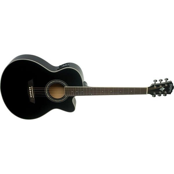 Washburn Washburn Festival Acoustic-Electric Guitar Black