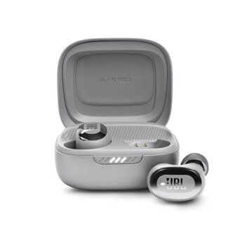 JBL JBL Live Free 2 True ANC Wireless Noise Cancelling Earbuds Silver