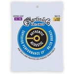 Martin & Co Martin Authentic Acoustic Guitar Strings Superior Performance Custom Light 11-52 80/20 Bronze