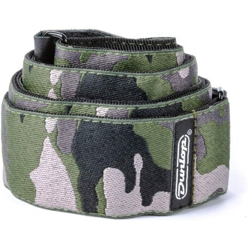 Dunlop Dunlop Jacquard Guitar Strap, Ranger Green