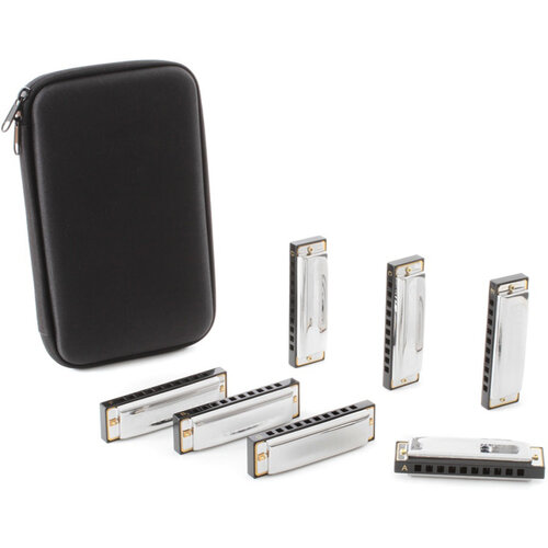 Hohner Hohner Blues Band Harmonica 7 Pack
