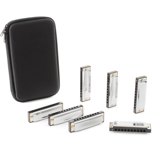 Hohner Hohner Blues Band Harmonica 7 Pack