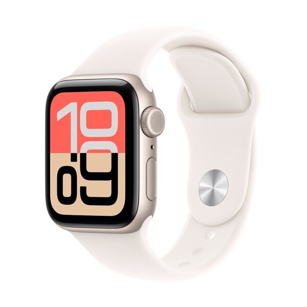 Apple Apple Watch SE3 40mm Aluminium Starlight case with Starlight Sport Band S/M LTE