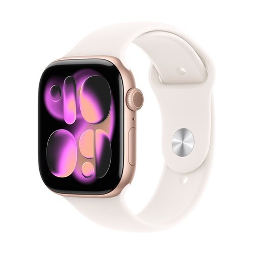 Apple Apple Watch 11 42mm Aluminium Rose Gold case with Blush Sport Band S/M LTE