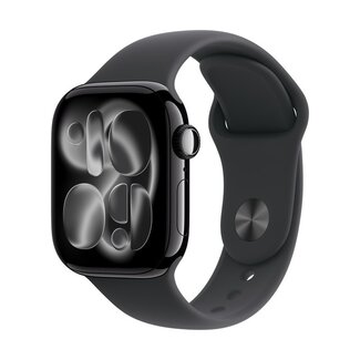 Apple Apple Watch 11 46mm Aluminium Jet Black case with Black Sport Band S/M LTE