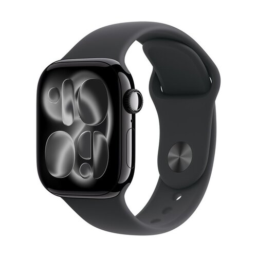 Apple Apple Watch 11 46mm Aluminium Jet Black case with Black Sport Band S/M LTE
