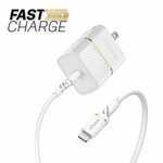 Otterbox Otterbox 20W White 100cm USB-C PD Wall Charger Kit w/ USB-C to Lightning
