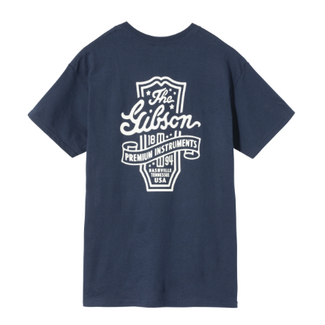 Gibson Premium Instruments Navy Tee - Large