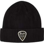 Fender Fender® Pick Patch Ribbed Beanie Black
