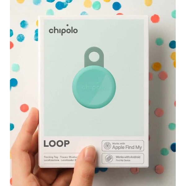 Chipolo LOOP Tracking Tag (Works with Android's Find Hub Device or Apple Find My) Mint