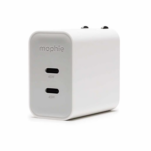 Mophie mophie Wall Charger 45W PD 2-Port USB-C White