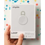 Chipolo LOOP Tracking Tag (Works with Android's Find Hub Device or Apple Find My) Chalk