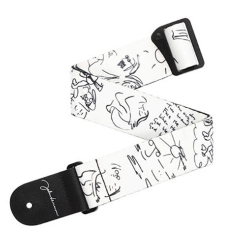 D'Addario D'Addario 50JL02 John Lennon Art Series Polyester Strap - John & Yoko