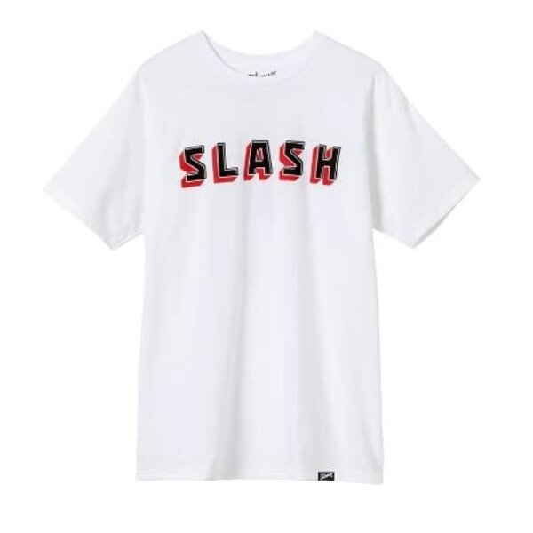 Gibson Slash Block White Tee Large