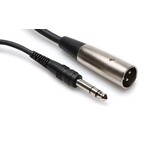 Hosa Hosa Balanced Interconnect 1/4'' TRS to XLR3M (M) 10 foot