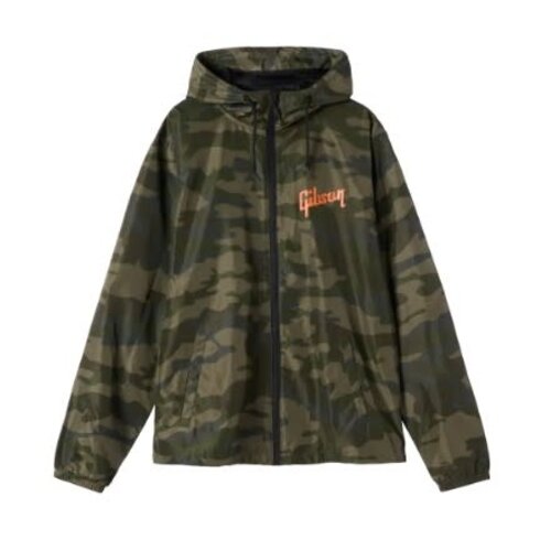 Gibson Camouflage Fullzip Windbreaker XXXL