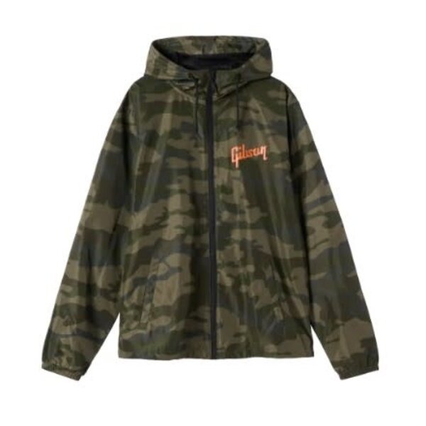 Gibson Camouflage Fullzip Windbreaker XXXL
