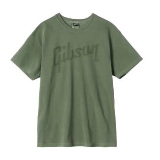 Gibson Logo T-Shirt Olive Large