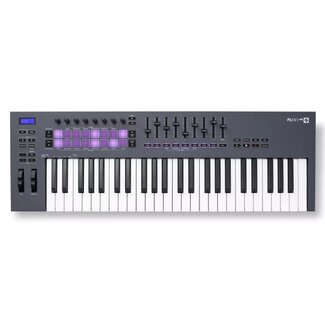 Novation Novation 49-Key MIDI Controller Keyboard with 16 Pads, 8 Knobs Pitch Bend and Modulation Wheel