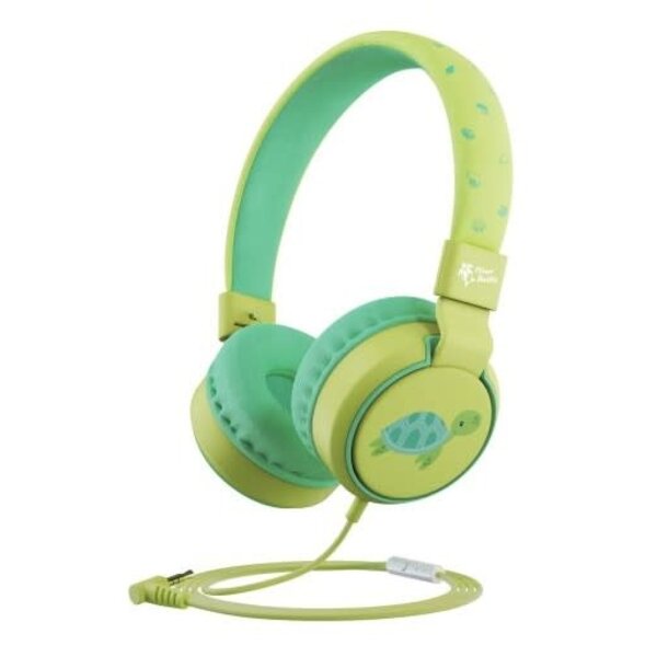Planet Buddies Milo the Turtle Wired Headphones Recycled