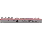 Akai Akai Professional MPK Mini IV USB-C MIDI Keyboard Controller for Beginners and Producers - MPC Drum Pads, 360° Knobs, Pitch and Mod Wheels, Production Software, Native Instruments Sound Package, Grey