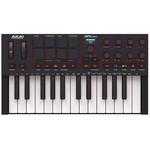 Akai Akai Professional MPK Mini IV USB-C MIDI Keyboard Controller for Beginners and Producers - MPC Drum Pads, 360° Knobs, Pitch and Mod Wheels, Production Software, Native Instruments Sound Package, Black