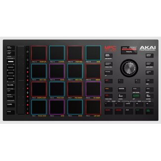 Akai Akai Professional MPC Studio MIDI Controller Beat Maker with 16 Velocity Sensitive RGB Pads, MPC Software, Assignable Touch Strip and LCD Display