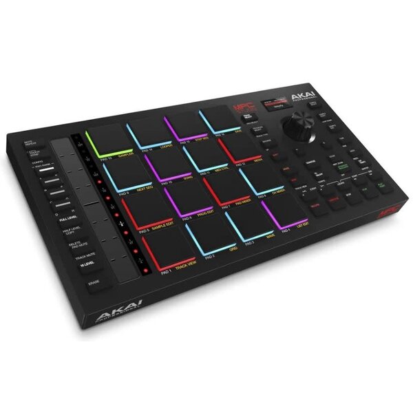 Akai Akai Professional MPC Studio MIDI Controller Beat Maker with 16 Velocity Sensitive RGB Pads, MPC Software, Assignable Touch Strip and LCD Display
