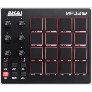 Akai Akai Professional MPD218 | MIDI Drum Pad Controller w/ Free Software