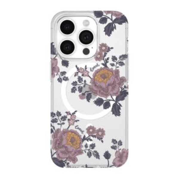 iPhone 15 Pro Coach Protective Case w/MagSafe Moody Floral