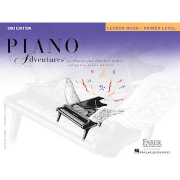 Hal Leonard Faber Piano Adventures Primer Level Lesson Book 2nd Edition