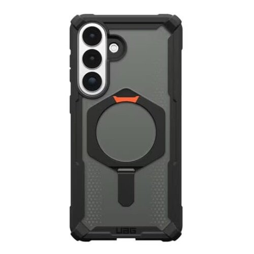 Urban Armor Gear UAG Plasma XTE Rugged Kickstand Case w/Magnets Black/Orange for Samsung Galaxy S26+