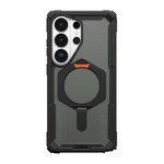 Urban Armor Gear UAG Plasma XTE Rugged Kickstand Case w/Magnets Black/Orange for Samsung Galaxy S26 Ultra
