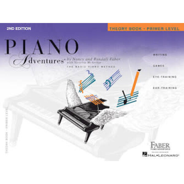 Hal Leonard Faber Piano Adventures Primer Level Theory Book 2nd Edition