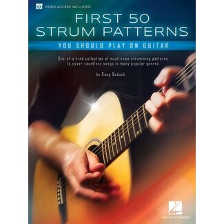 Hal Leonard First 50 Strum Patterns You Should Play on Guitar