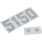EVH 5150 Sticker with Stars