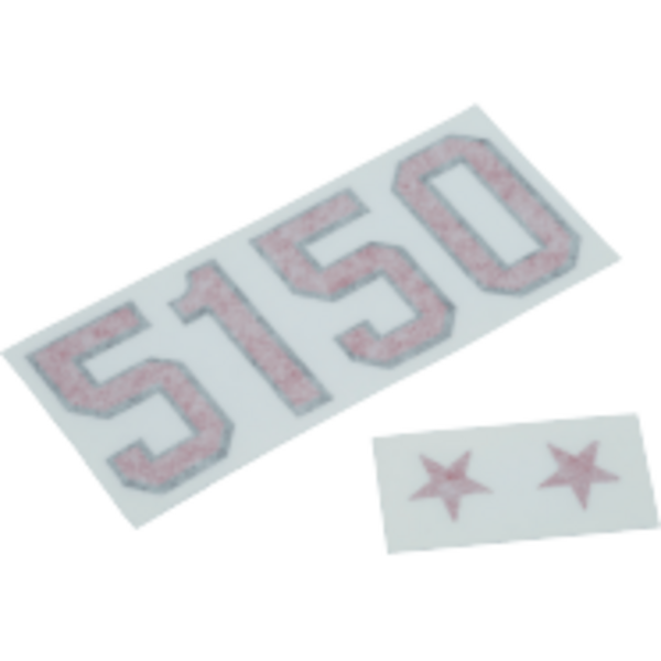 EVH 5150 Sticker with Stars