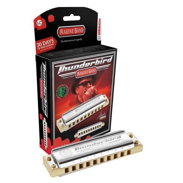Hohner Hohner Marine Band Thunderbird Diatonic Harmonica Key of Low C
