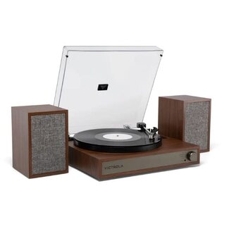 Victrola Victrola Harmony Shelf System Walnut