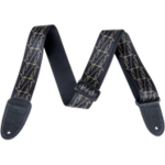 Gretsch Gretsch Alternating Black Penguins Strap Gold