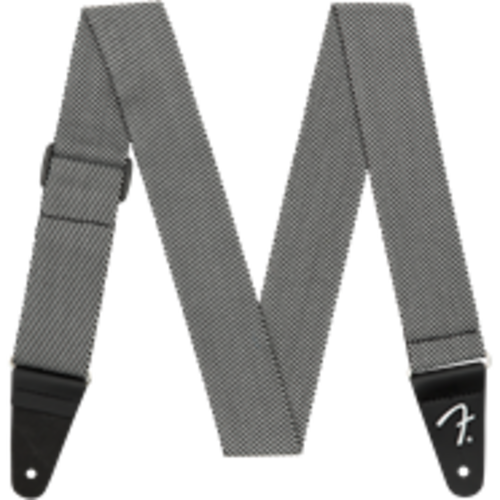 Fender Fender Modern Tweed Strap, White/Black 2"