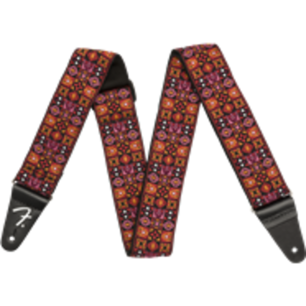 Fender Fender Festival Strap Red Mosaic 2"