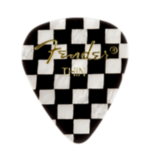 Fender Fender 351 Thin Checkered Picks