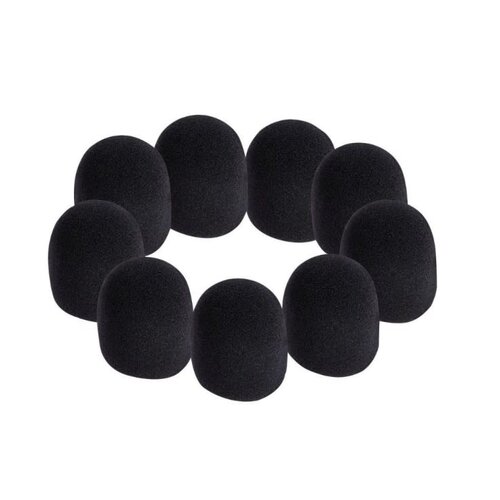 On-Stage On-Stage Foam Microphone Windscreen Pack Black 9