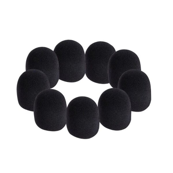 On-Stage On-Stage Foam Microphone Windscreen Pack Black 9
